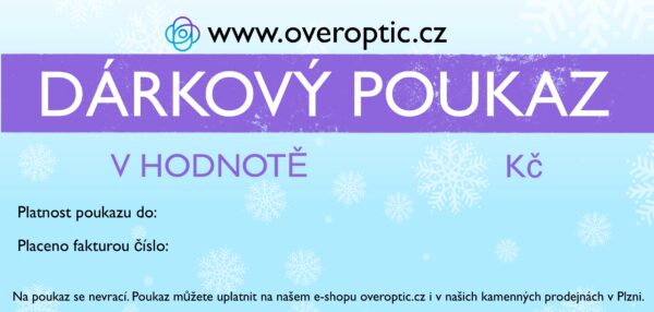 Vánoční dárkový poukaz na 1 000,-